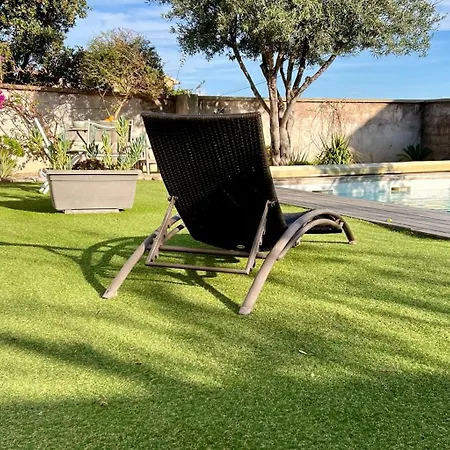 L'arancetu Vue Avec Piscine 公寓