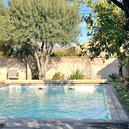 L'arancetu Vue Avec Piscine * 比古里亚