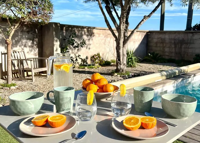 Lägenhet L'arancetu Vue Avec Piscine *