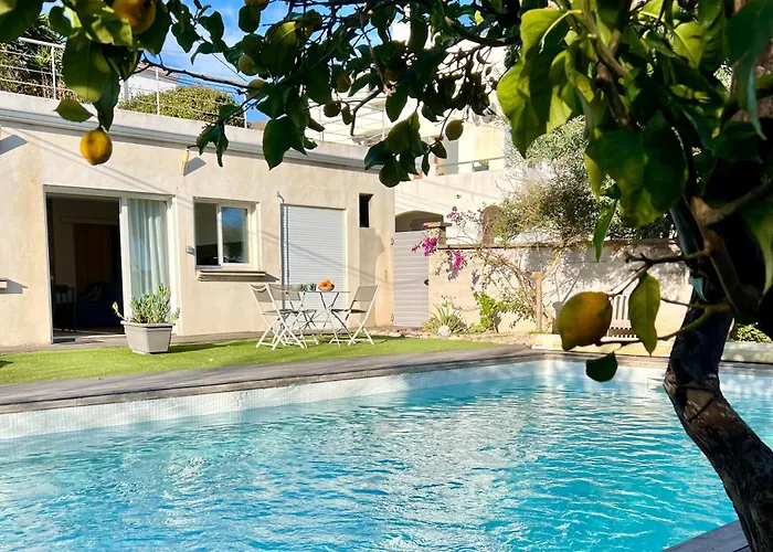 Lägenhet L'arancetu Vue Avec Piscine